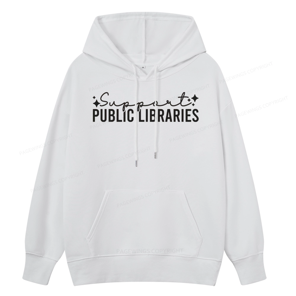Pagewings Public Libraries Unisex Classic Hoodie