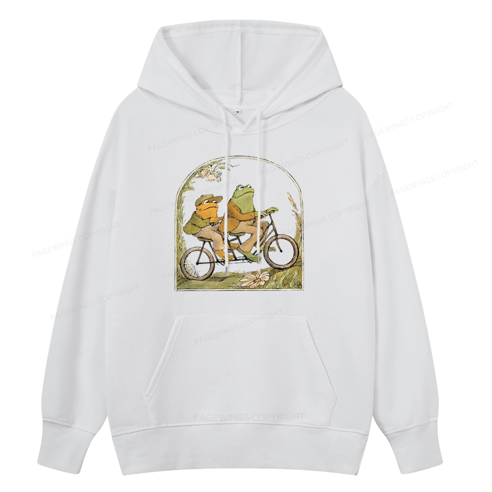 Pagewings Frog And Toad Book Vintage Unisex Classic Hoodie