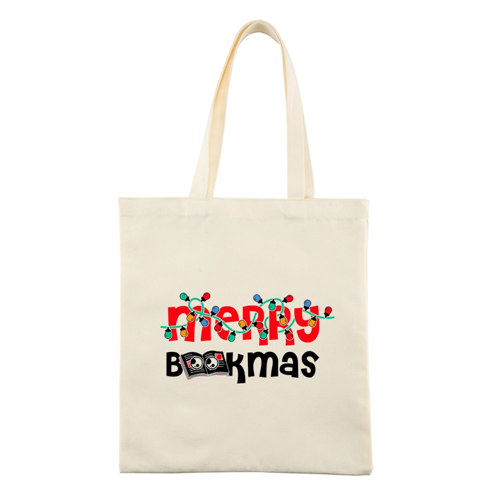 Pagewings Christmas Book Tote Bag
