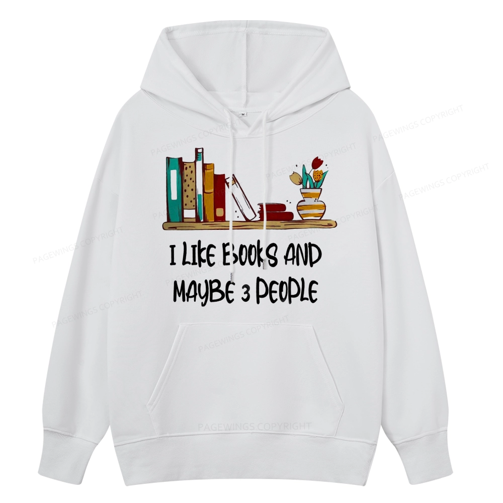 Pagewings  I Like Books World Unisex Classic Hoodie