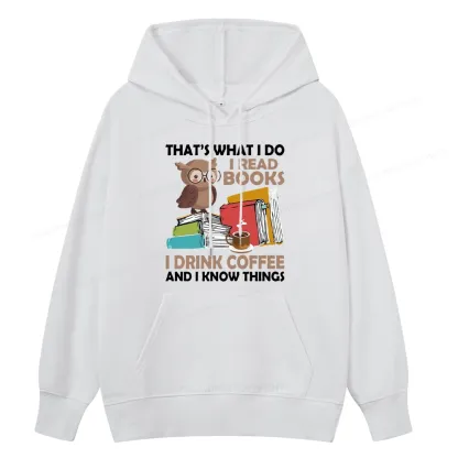 Pagewings That's What I Do I Read Books Unisex Classic Hoodie