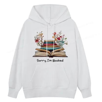 Pagewings Sorry I'm Booked Unisex Classic Hoodie