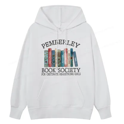 Pagewings Pemberley Book Society Unisex Classic Hoodie