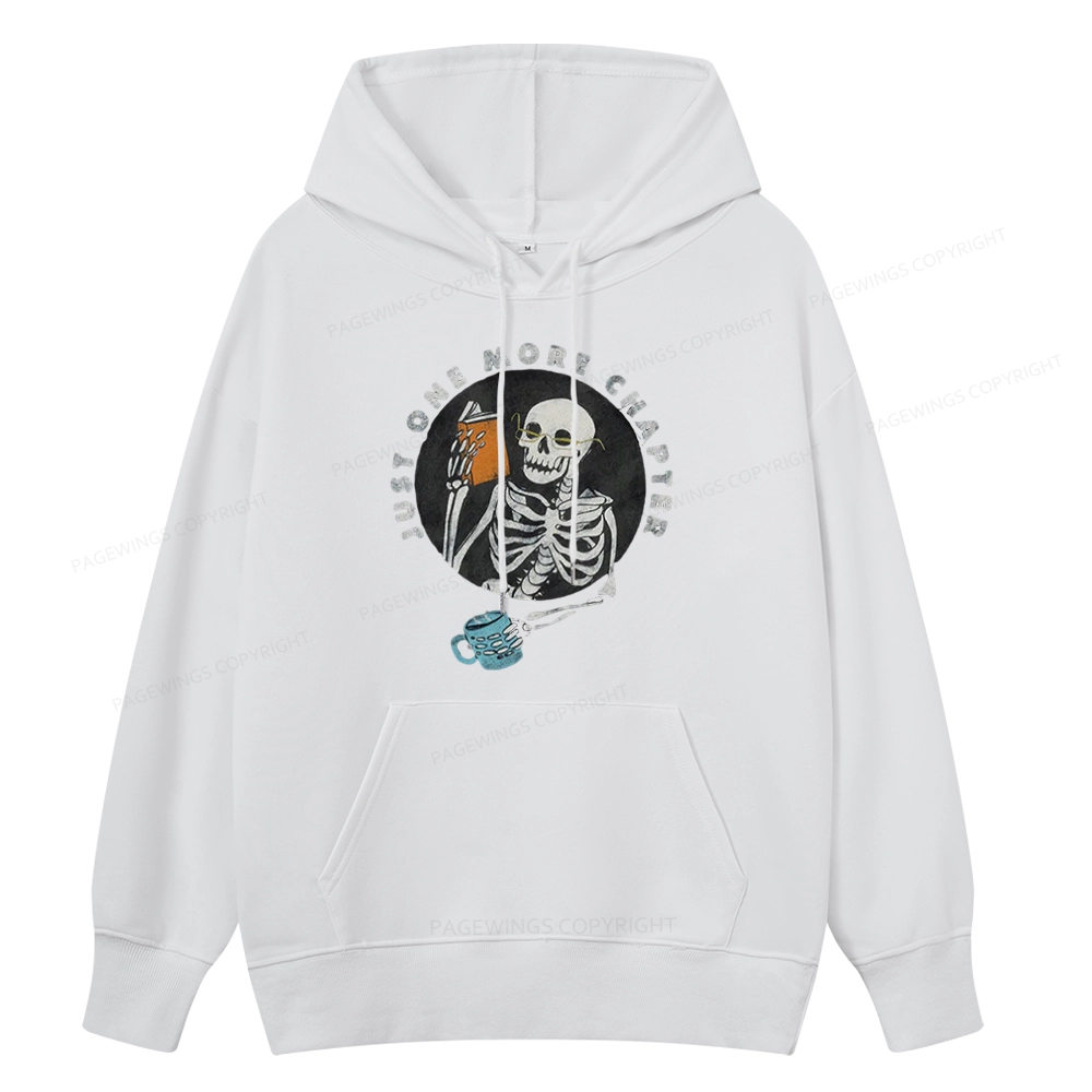 Pagewings Halloween Just One More Chapter Unisex Classic Hoodie