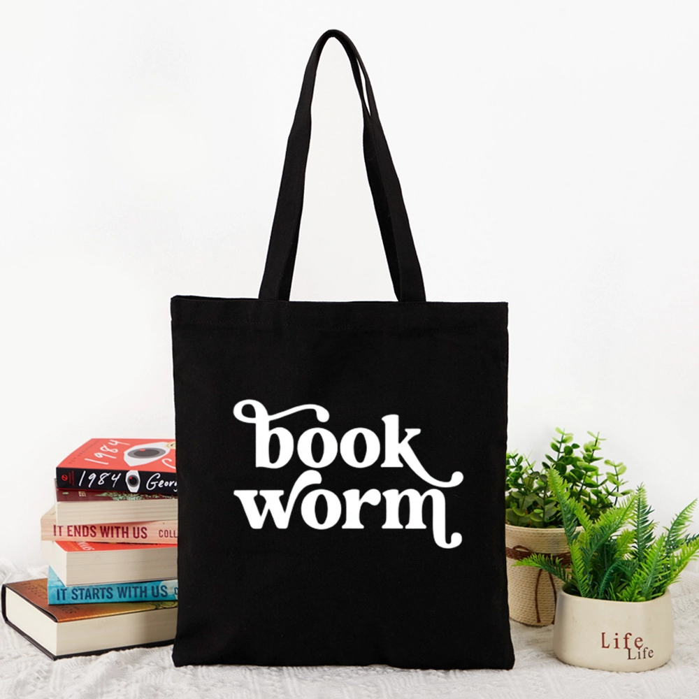Pagewings Book Worm Tote Bag