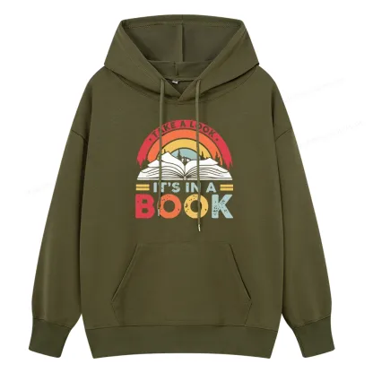 Pagewings Take A Look It's In A Book Unisex Classic Hoodie
