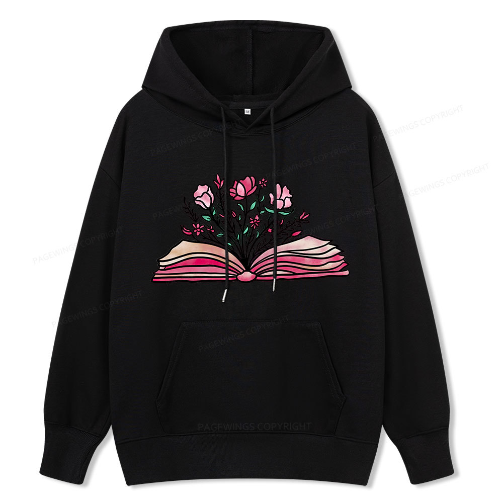 Pagewings Booktrovert Definition Funny Book Lover Png Unisex Classic Hoodie