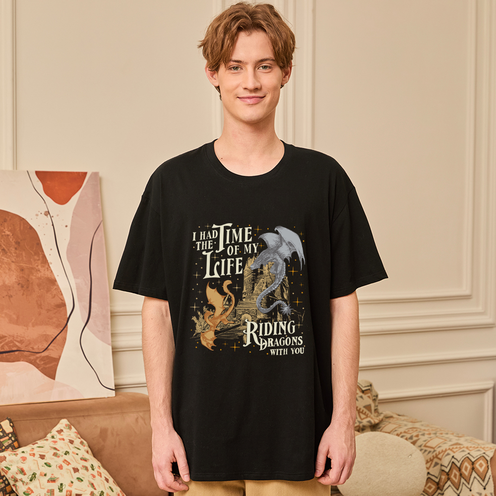 Pagewings I Had The Time Of My Life Riding Dragons With You Unisex Classic T-shirt