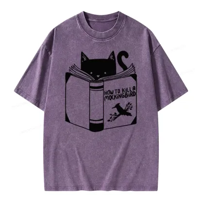 Pagewing How to Kill a Mockingbird Unisex Washed T-shirt