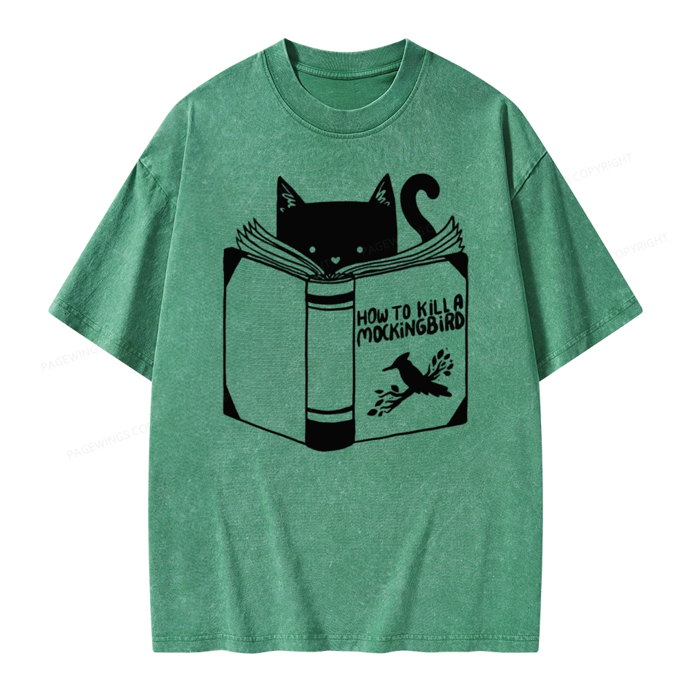 Pagewing How to Kill a Mockingbird Unisex Washed T-shirt