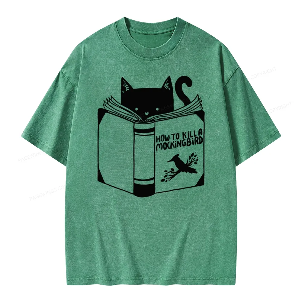 Pagewing How to Kill a Mockingbird Unisex Washed T-shirt