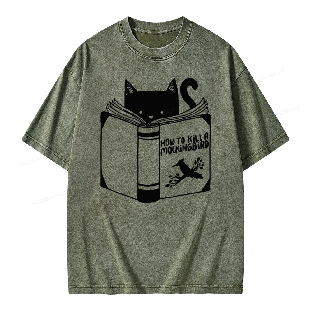 Pagewing How to Kill a Mockingbird Unisex Washed T-shirt