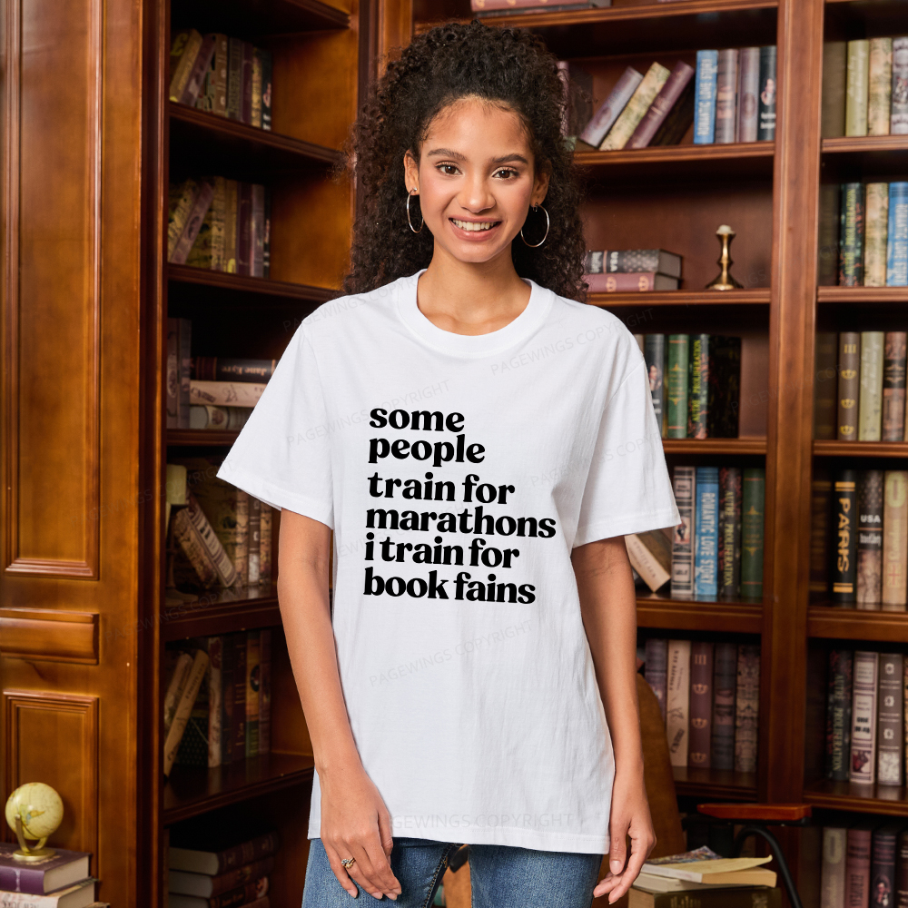 Pagewings I Train For Book Fairs Unisex Classic T-shirt