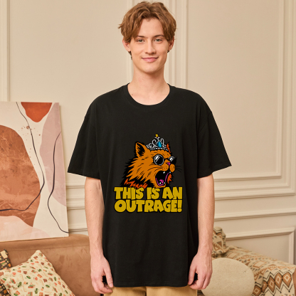 Pagewings This is an Outrage Unisex Classic T-shirt