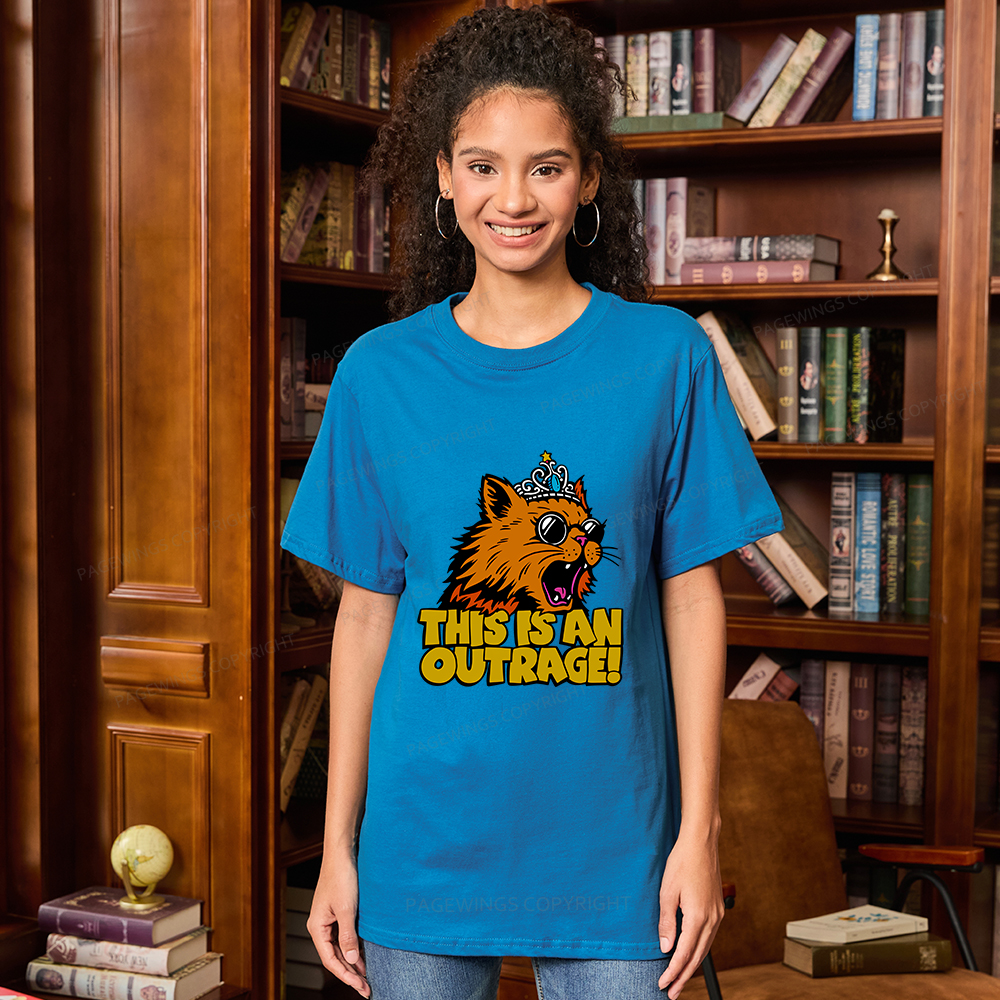 Pagewings This is an Outrage Unisex Classic T-shirt