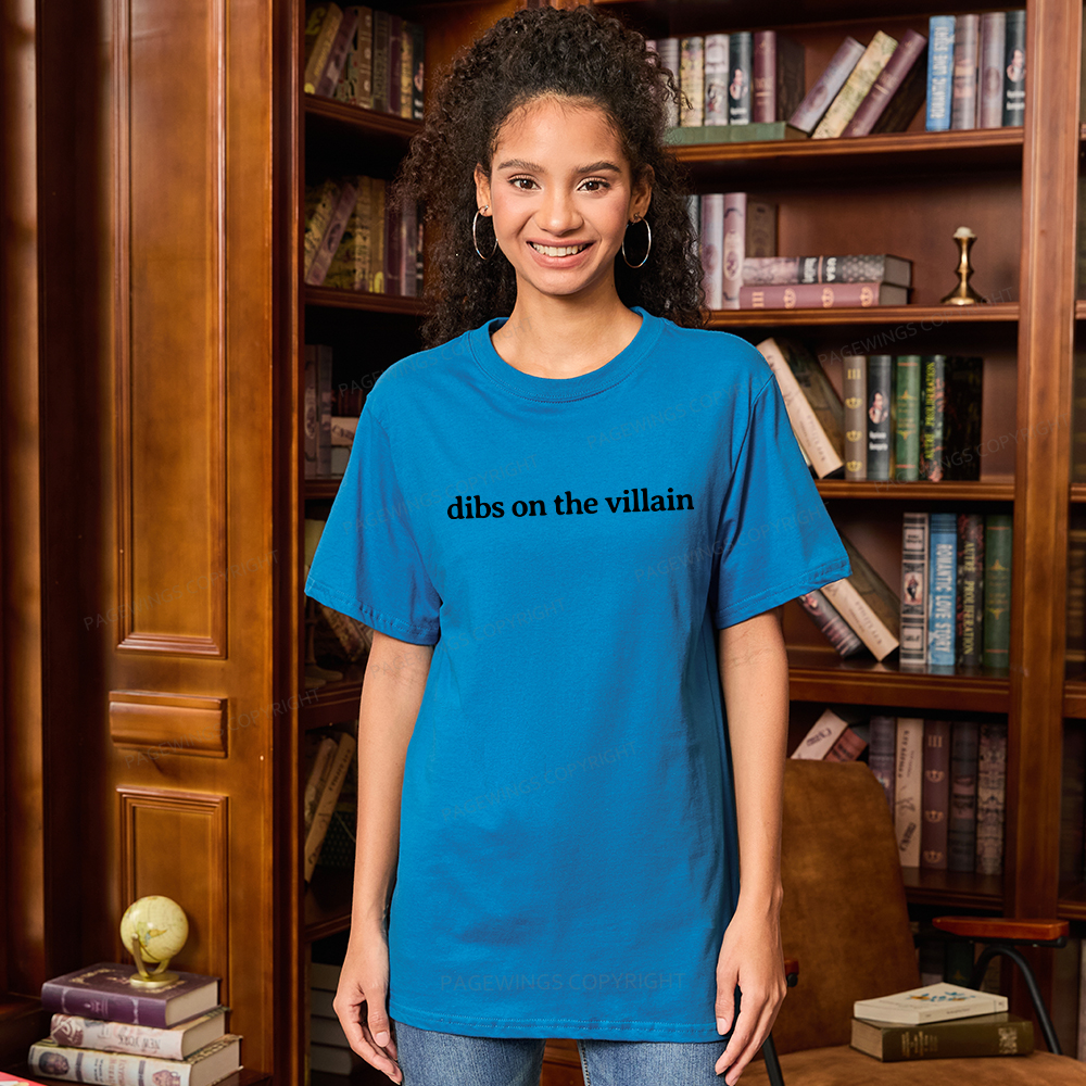 Pagewings Dibs On The Villain Unisex Classic T-shirt