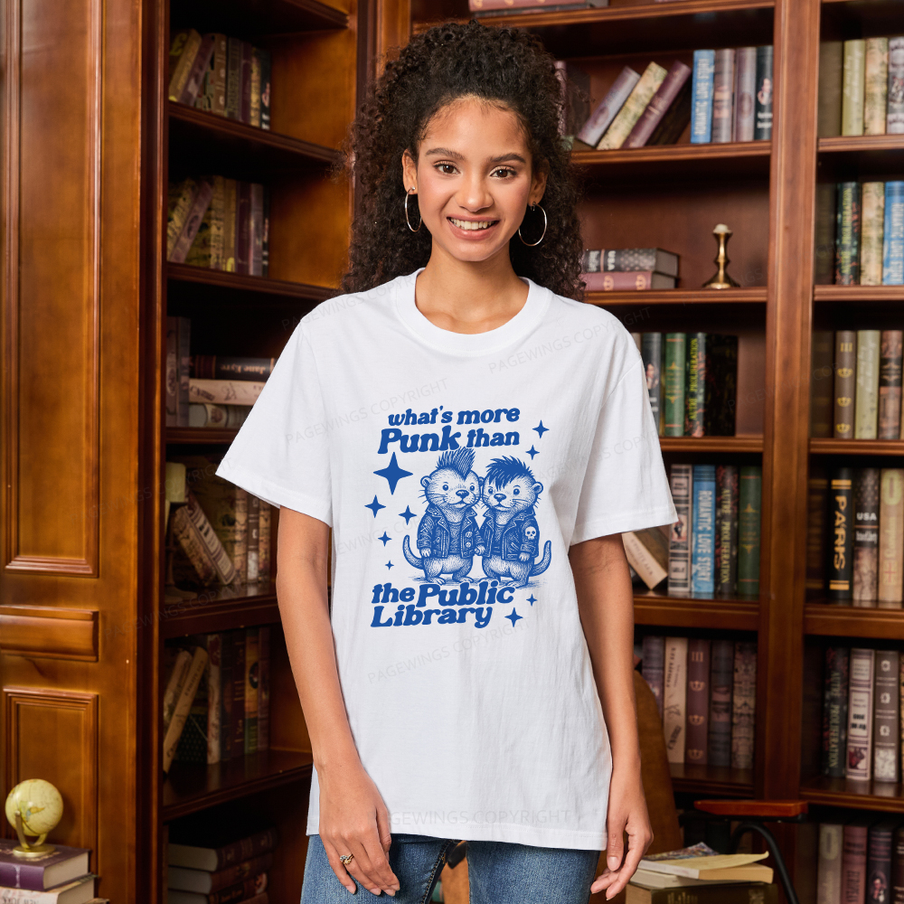 Pagewings What’s More Punk Than The Public Library Unisex Classic T-shirt