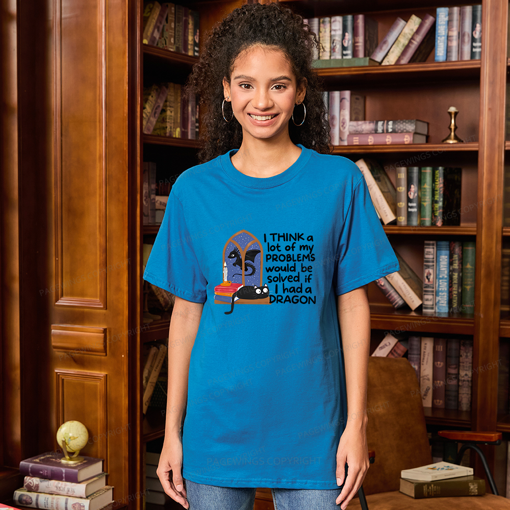 Pagewings If I Had A BookDragon Unisex Classic T-shirt