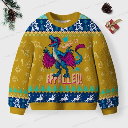 Pagewings Mongo Is Appalled Unisex Ugly Knit Sweatshirt