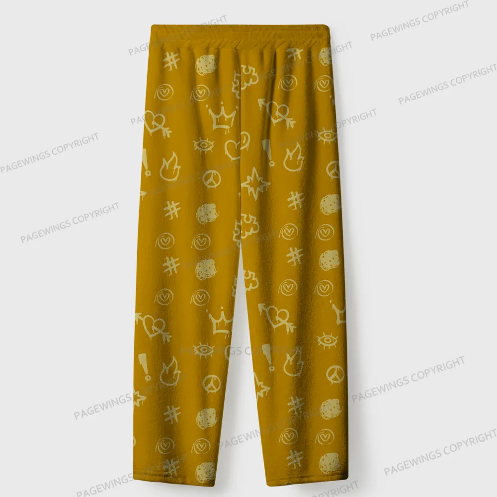 Pagewings Mongo Is Appalled Unisex Flannel Pajama Set