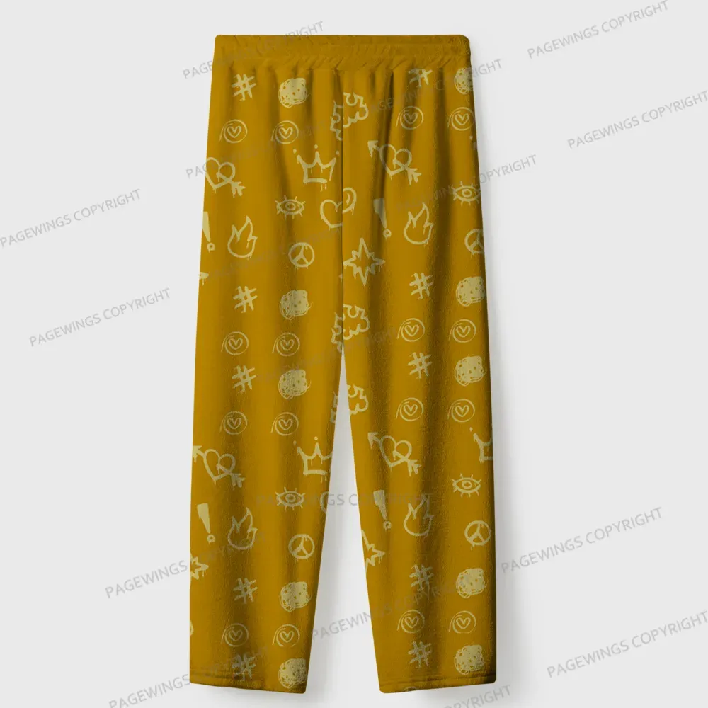 Pagewings Mongo Is Appalled Unisex Flannel Pajama Set