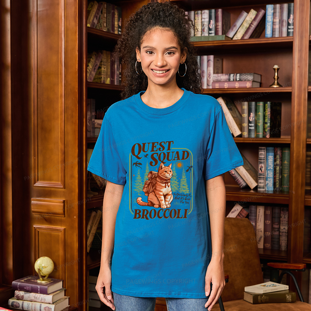 Pagewings Quest Squad Broccoli Unisex Classic T-shirt