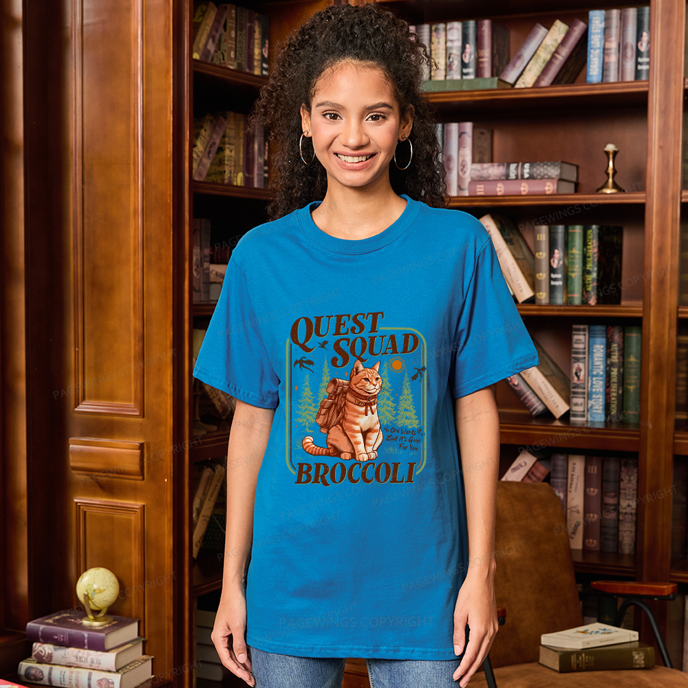 Pagewings Quest Squad Broccoli Unisex Classic T-shirt
