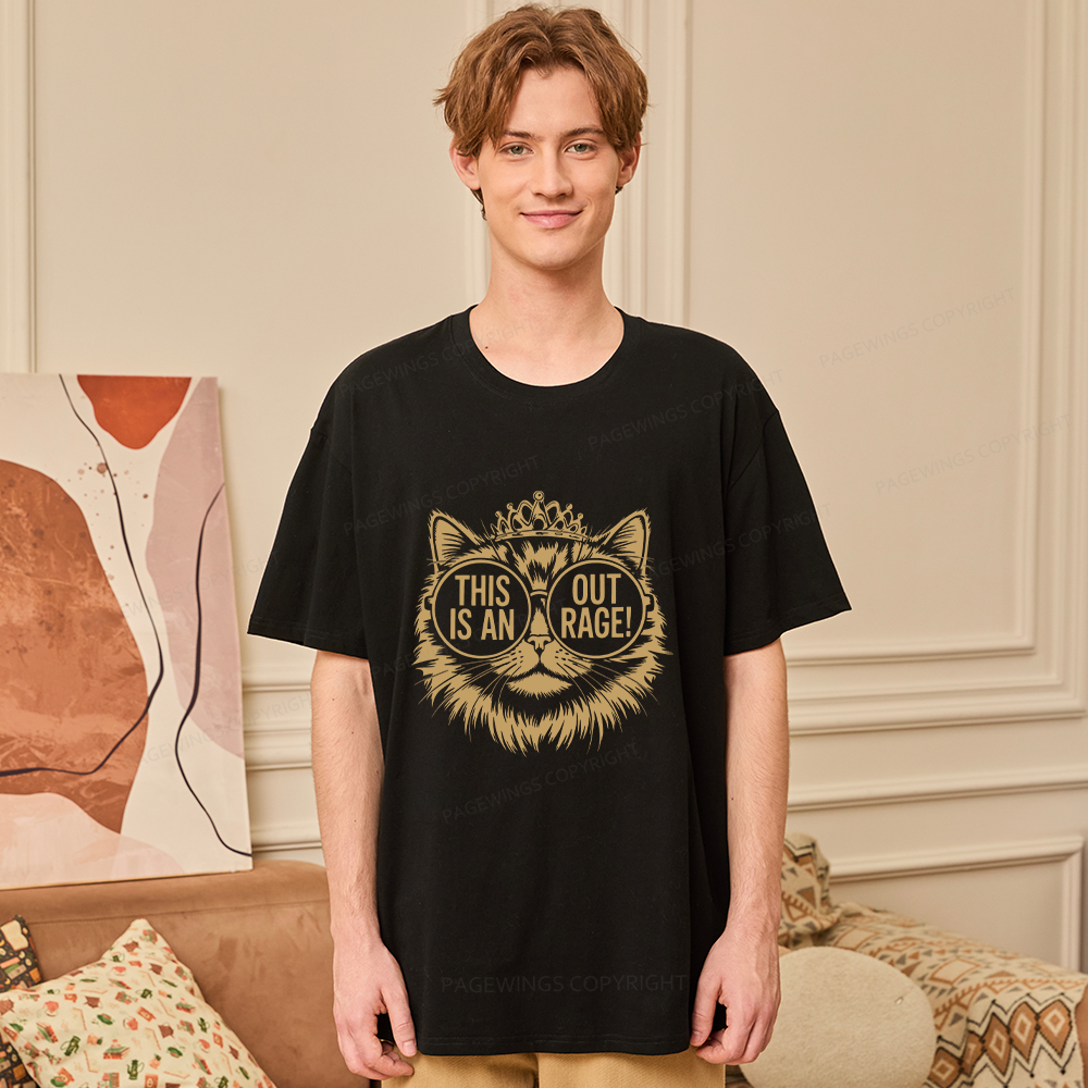 Pagewings This Is An Outrage Unisex Classic T-shirt