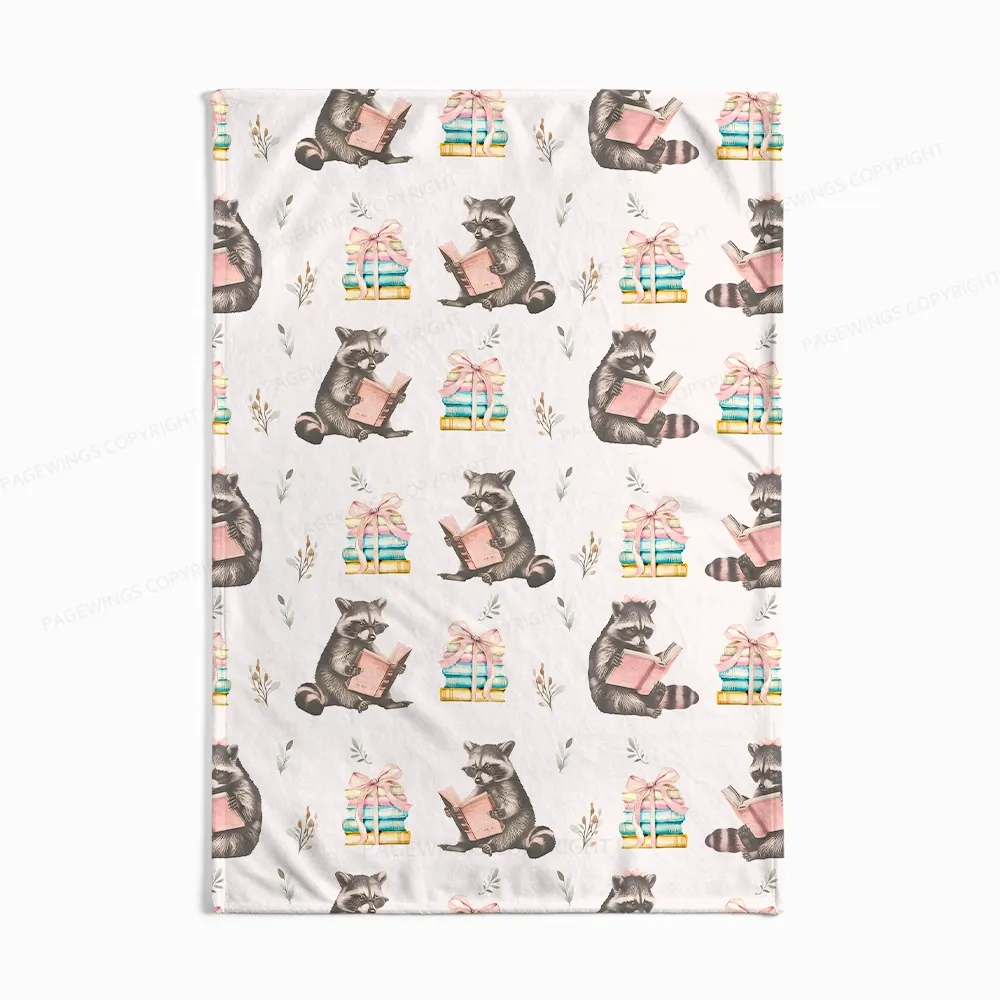 Pagewings Read Books Be Kind Stay Weird Read Flannel Blanket