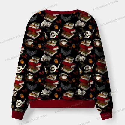 Pagewings Read Books Stay Weird Unisex Flannel Pajama Set