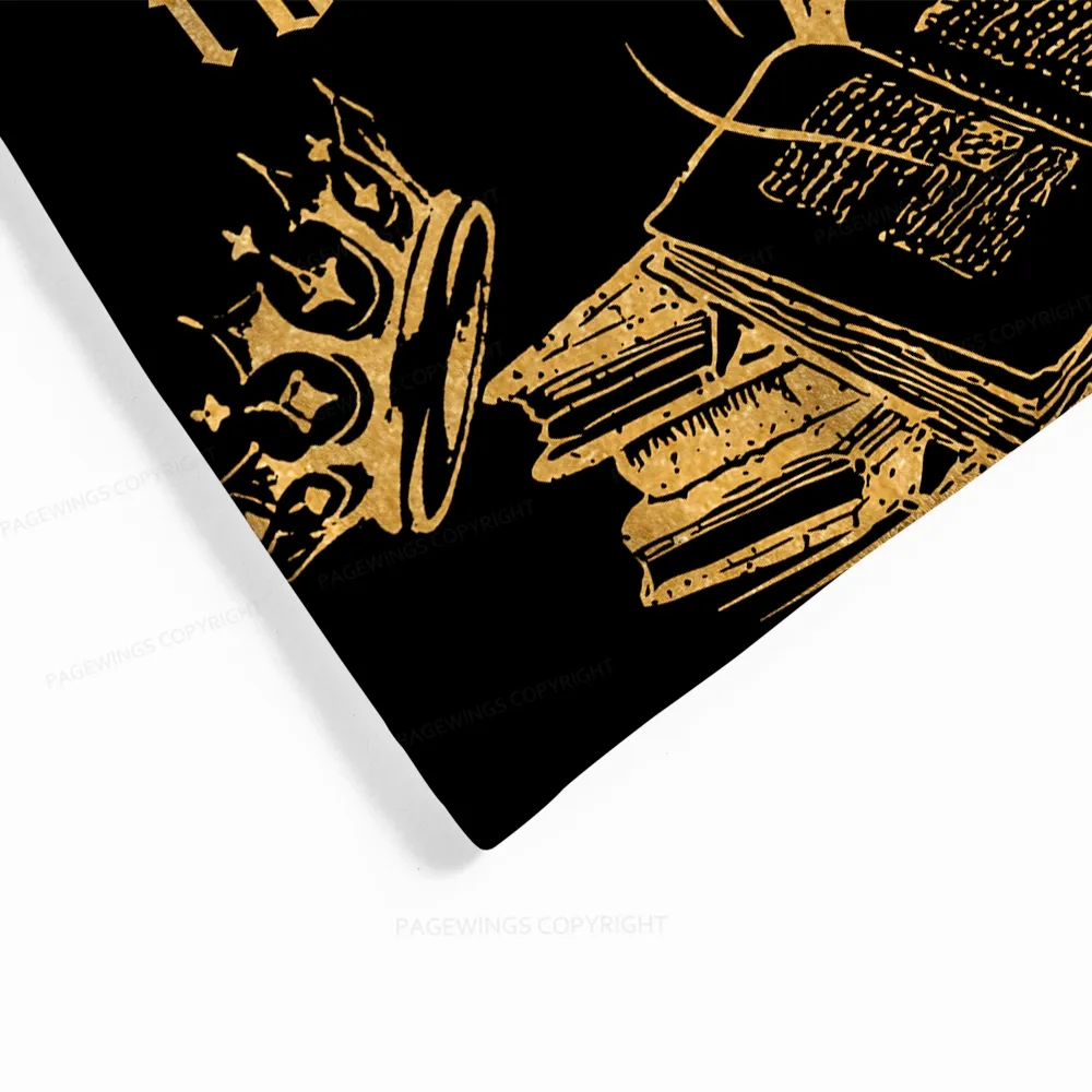 Pagewings Readers Society Flannel Blanket