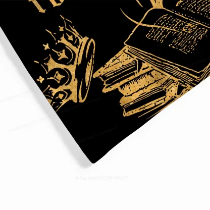 Pagewings Readers Society Flannel Blanket