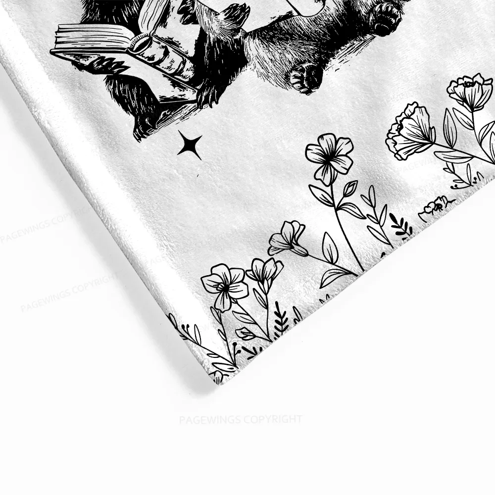 Pagewings Libraries Are For Everyone Read Flannel Blanket