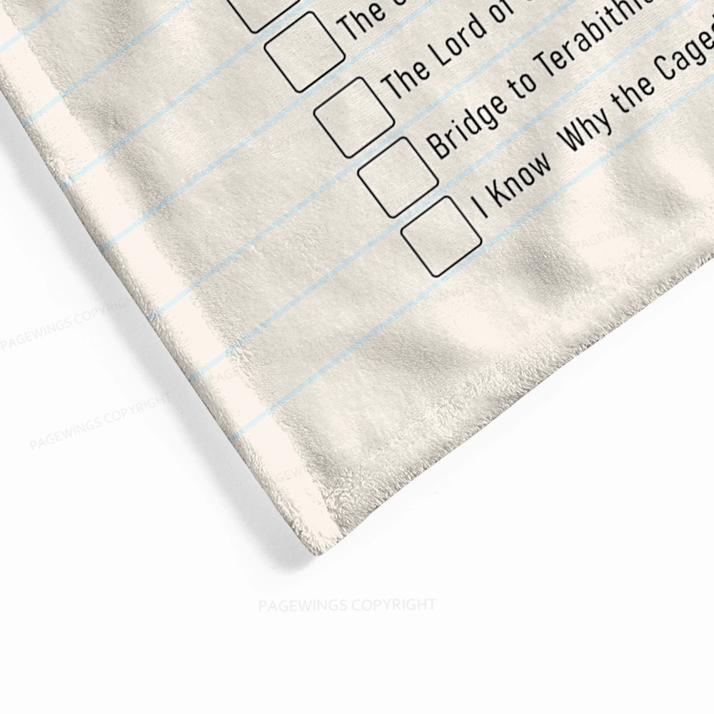 Pagewings I'm With The Banned Flannel Blanket