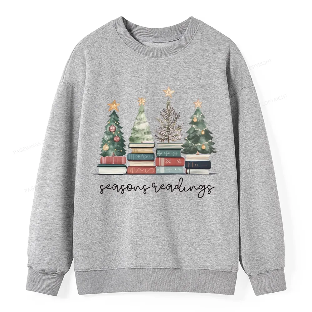 Pagewings Bookish Christmas Unisex Classic Sweatshirt