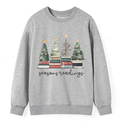 Pagewings Bookish Christmas Unisex Classic Sweatshirt