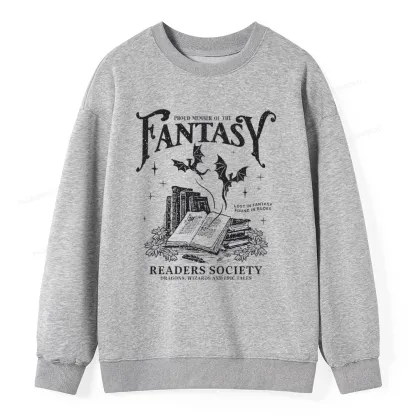 Pagewings Fantasy Readers Society Unisex Classic Sweatshirt