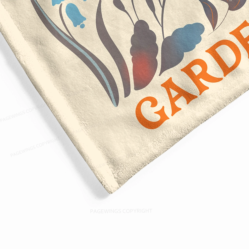 Pagewings Abraxos Garden Club Read Flannel Blanket