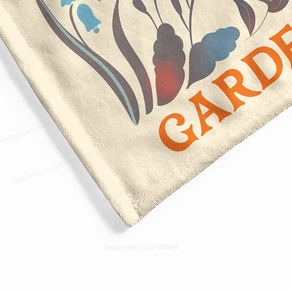 Pagewings Abraxos Garden Club Read Flannel Blanket