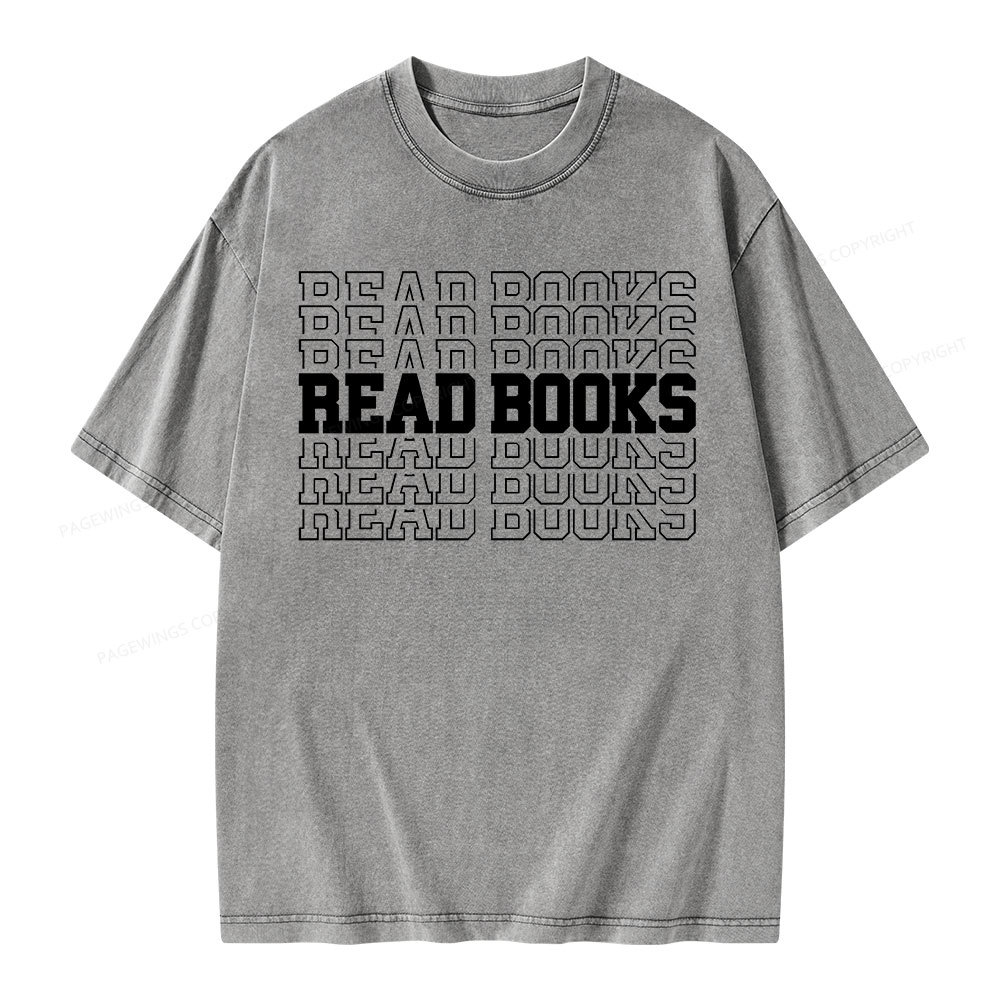 Pagewings Week and Library Unisex Washed T-shirt