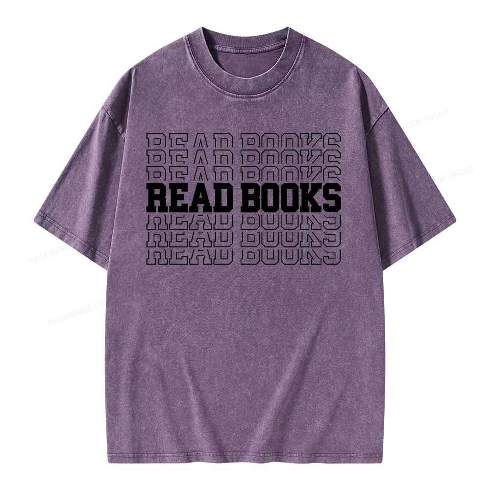 Pagewings Week and Library Unisex Washed T-shirt