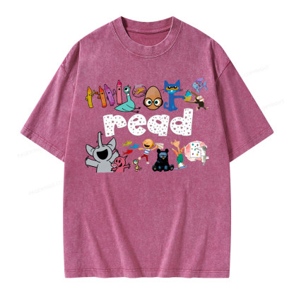 Pagewings Teacher Life Shirt, Teacher Shirt Unisex Washed T-shirt