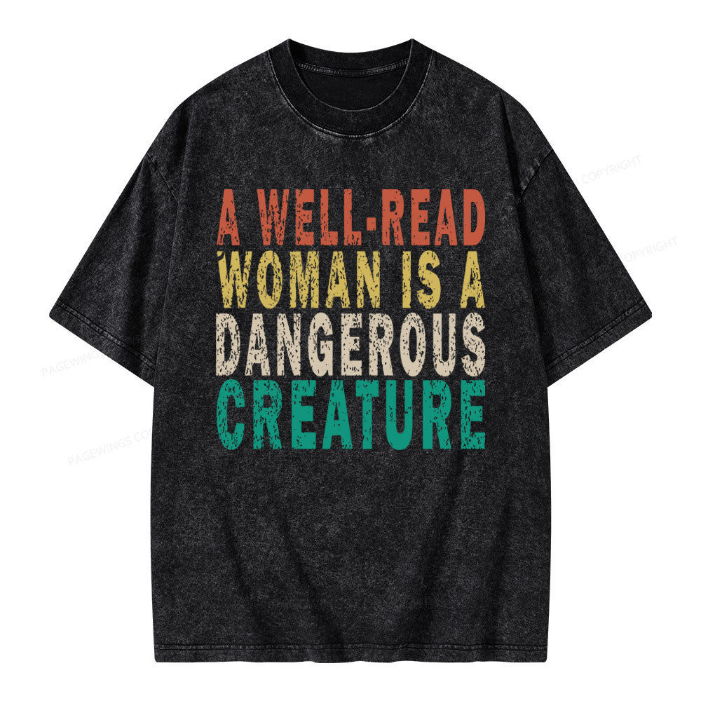 Pagewings Emotionally Attached To Fictional Characters Unisex Washed T
