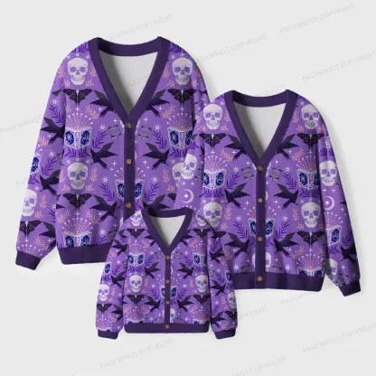 Pagewings Fantasy Reading  Unisex Ugly Cardigan Sweaters