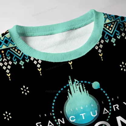 Pagewings Sanctuary Moon Unisex Ugly Knit Sweatshirt