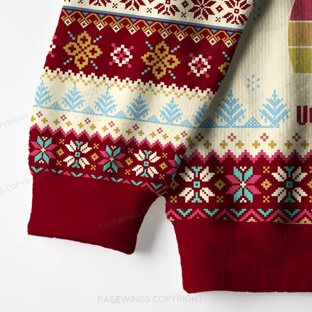 Pagewings Emotions Unisex Ugly Knit Sweatshirt