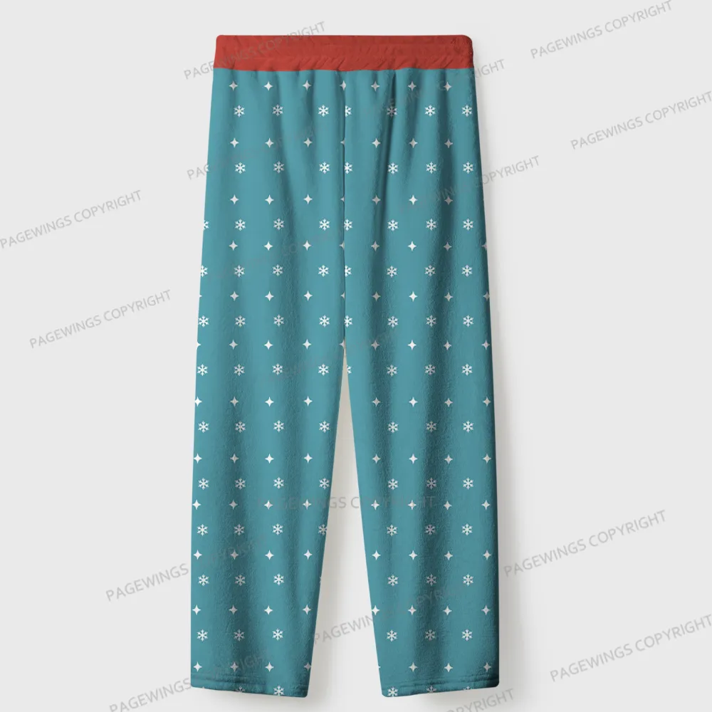 Pagewings Silly Goose Book Club Unisex Flannel Pajama Set