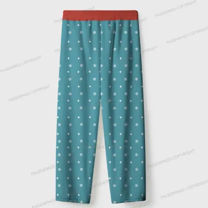 Pagewings Silly Goose Book Club Unisex Flannel Pajama Set