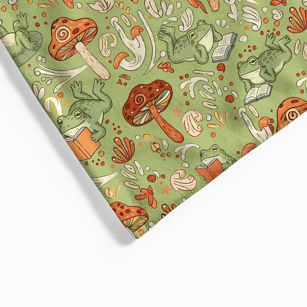 Pagewings Bookish Vibe Flannel Blanket