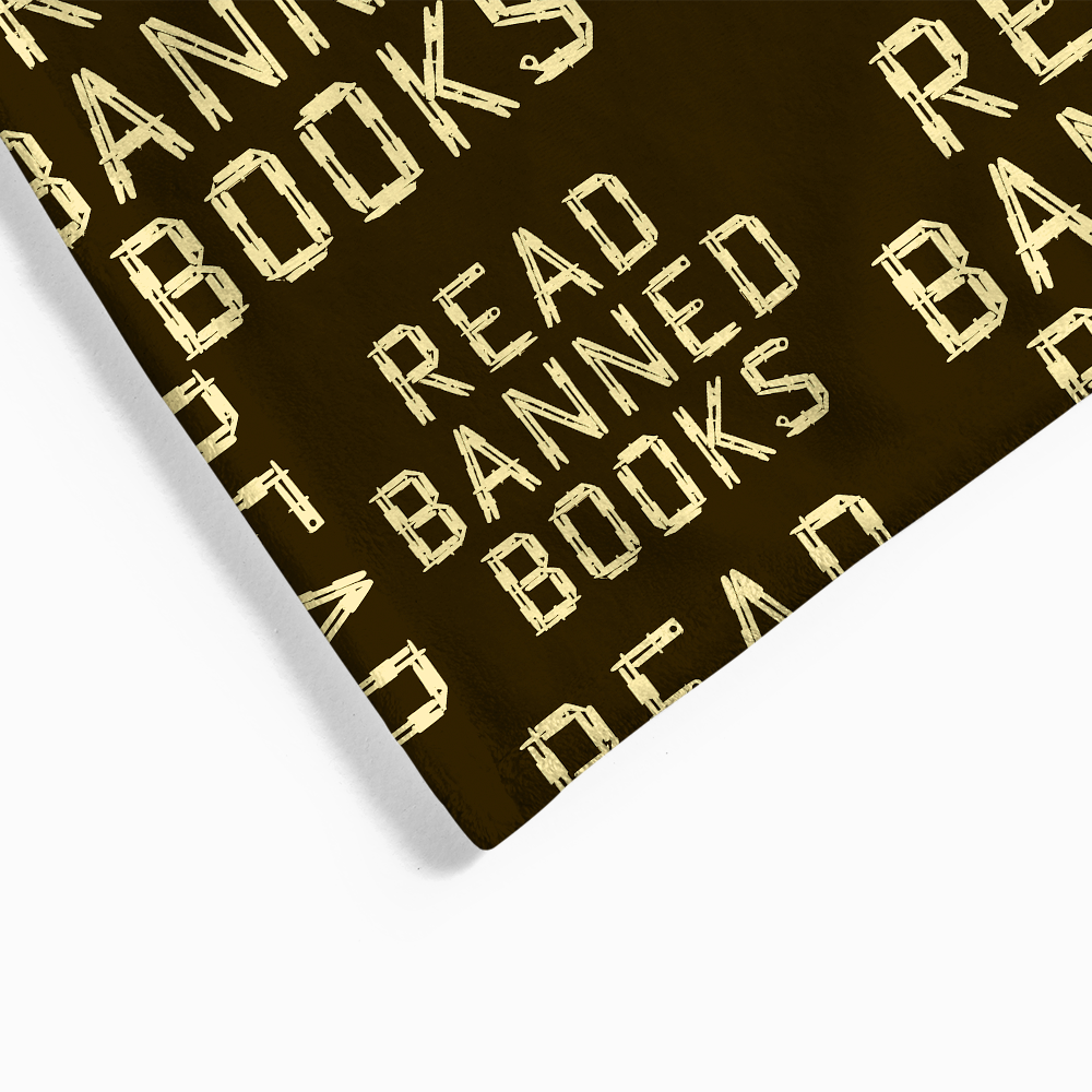 Pagewings Bookish Vibe Flannel Blanket